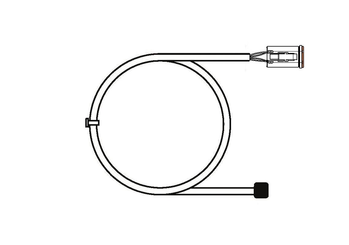 Faisceau connecteur Deutsch 4 voies pour CTL15 8,5 m